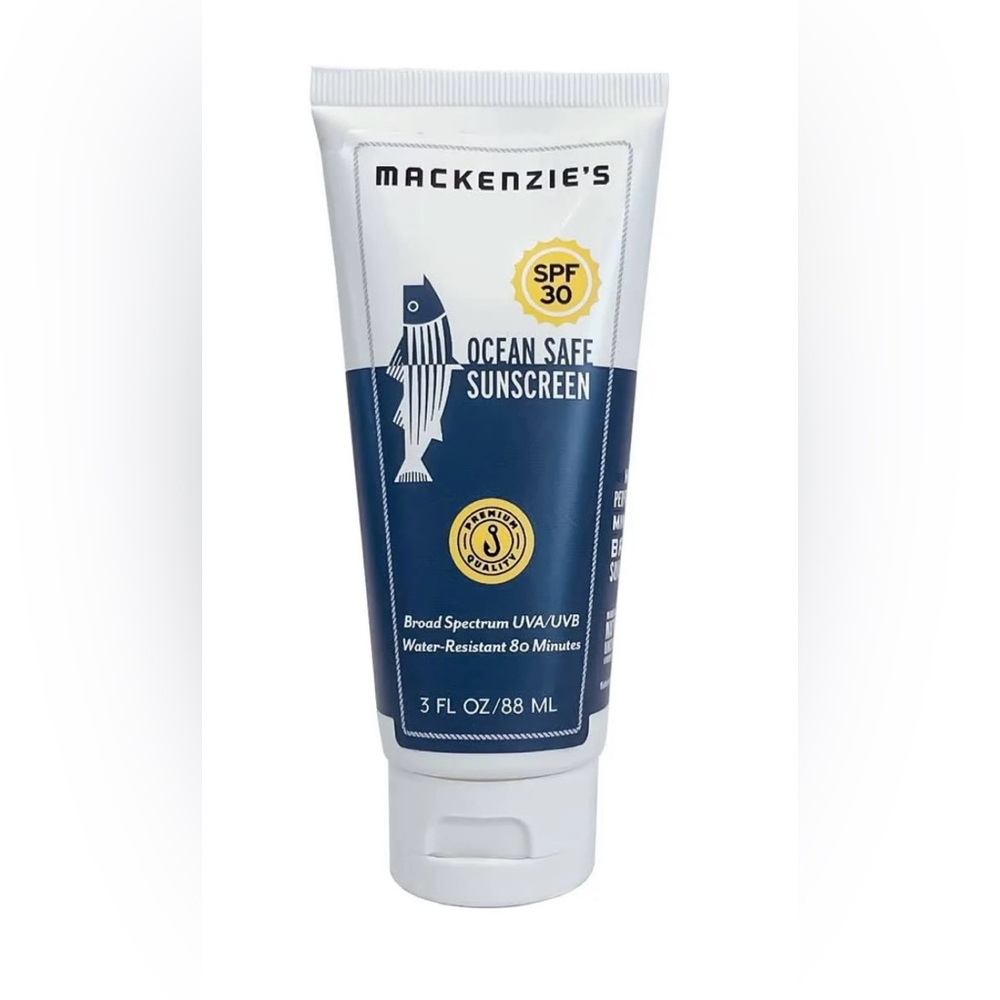 Mackenzie’s SPF 30 OCEAN SAFE SUNSCREEN 3 FL OZ